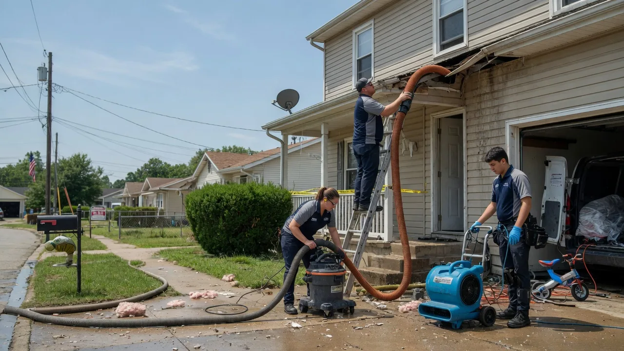 Water Damage Restoration in Lecompton, KS near me